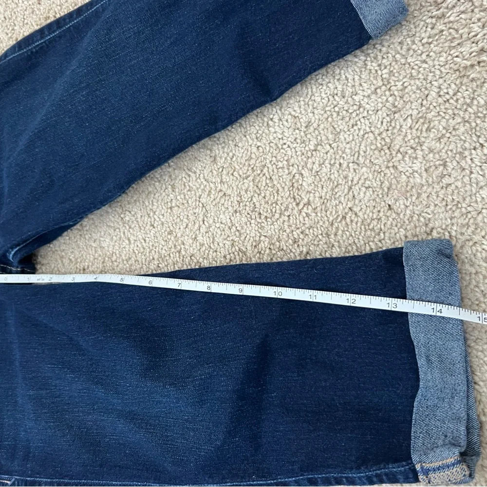 Hollister Skinny Denim Jean Bermuda Capri Size 5 Y2K - Picture 4 of 6